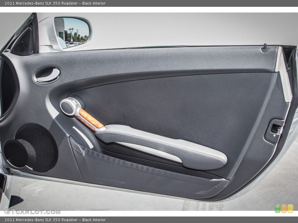 Black Interior Door Panel for the 2011 Mercedes-Benz SLK 350 Roadster #83875398