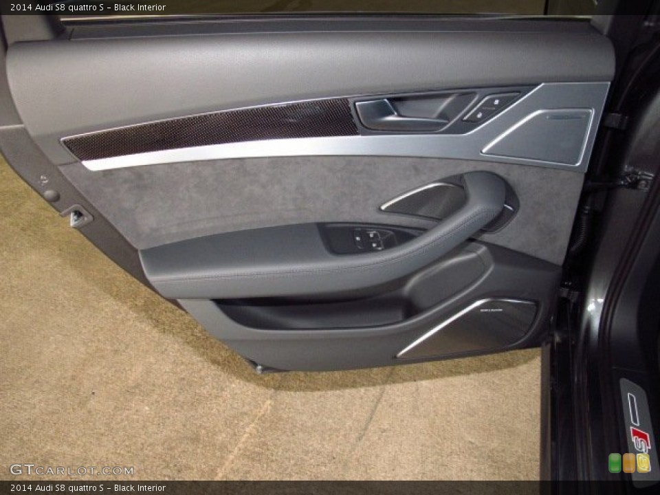 Black Interior Door Panel for the 2014 Audi S8 quattro S #83877279