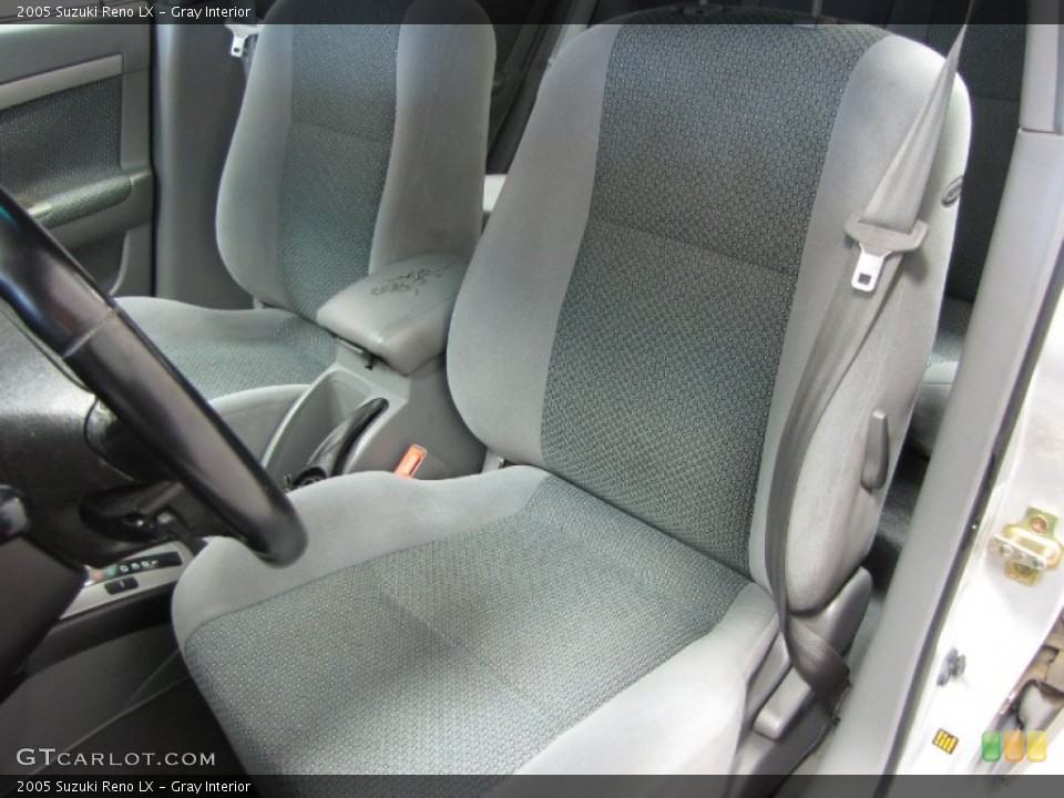 Gray 2005 Suzuki Reno Interiors