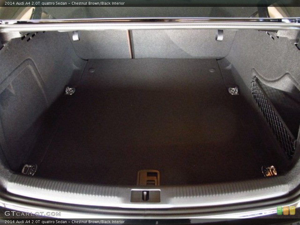 Chestnut Brown/Black Interior Trunk for the 2014 Audi A4 2.0T quattro Sedan #83877672