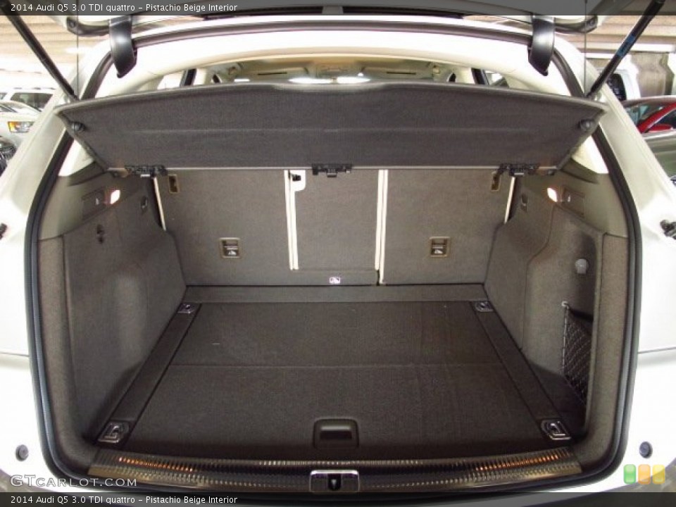 Pistachio Beige Interior Trunk for the 2014 Audi Q5 3.0 TDI quattro #83878032
