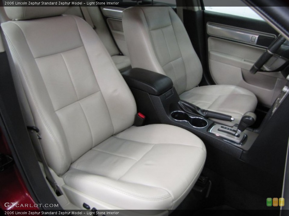 Light Stone Interior Front Seat for the 2006 Lincoln Zephyr  #83879163