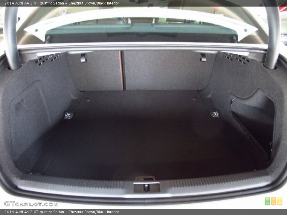 Chestnut Brown/Black Interior Trunk for the 2014 Audi A4 2.0T quattro Sedan #83887111