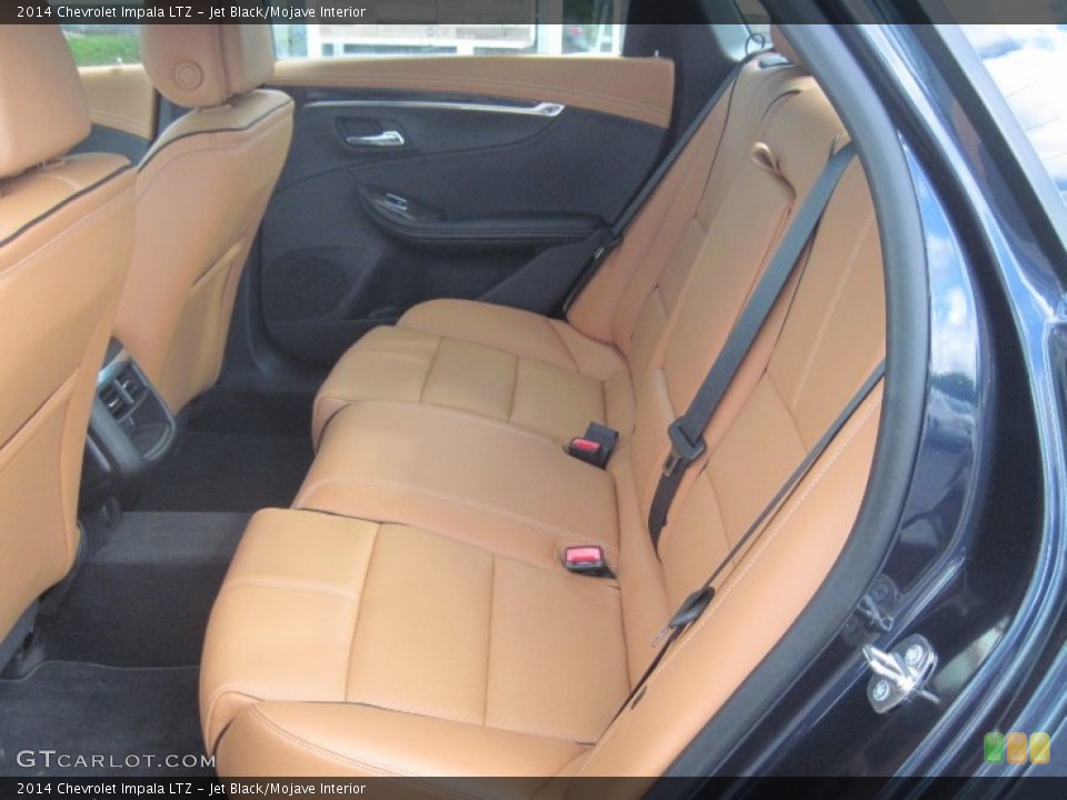 Jet Black/Mojave Interior Rear Seat for the 2014 Chevrolet Impala LTZ #83889772