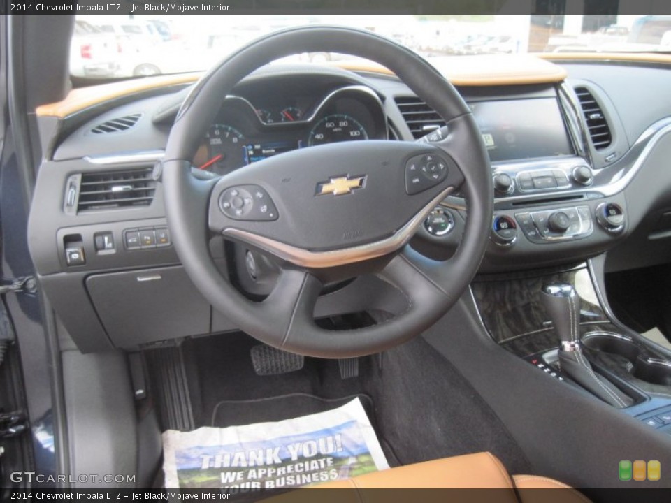 Jet Black/Mojave Interior Dashboard for the 2014 Chevrolet Impala LTZ #83889793
