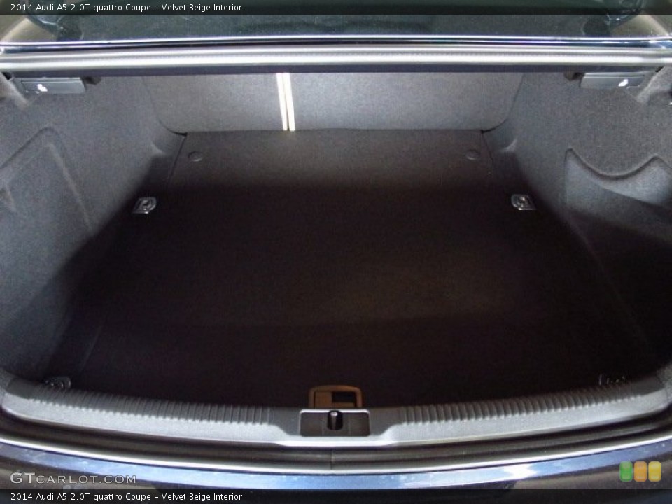 Velvet Beige Interior Trunk for the 2014 Audi A5 2.0T quattro Coupe #83889796
