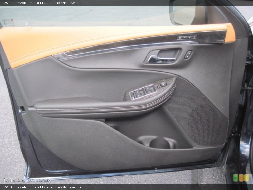 Jet Black/Mojave Interior Door Panel for the 2014 Chevrolet Impala LTZ #83889812