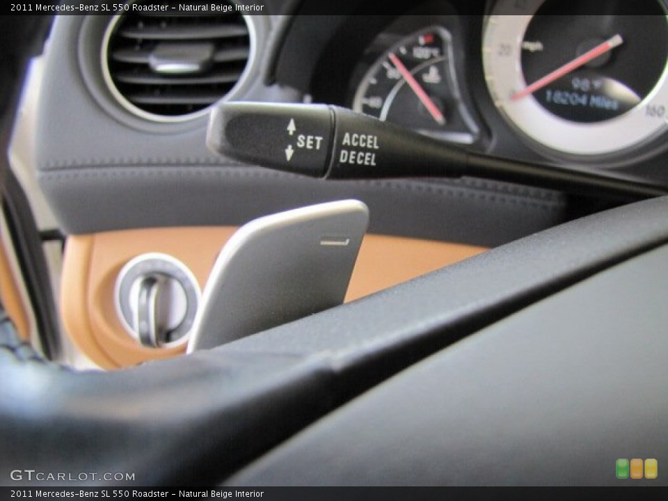 Natural Beige Interior Transmission for the 2011 Mercedes-Benz SL 550 Roadster #83889823