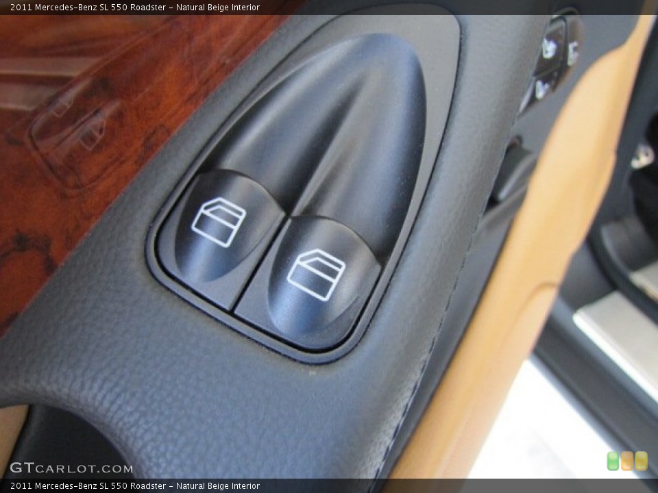 Natural Beige Interior Controls for the 2011 Mercedes-Benz SL 550 Roadster #83890580