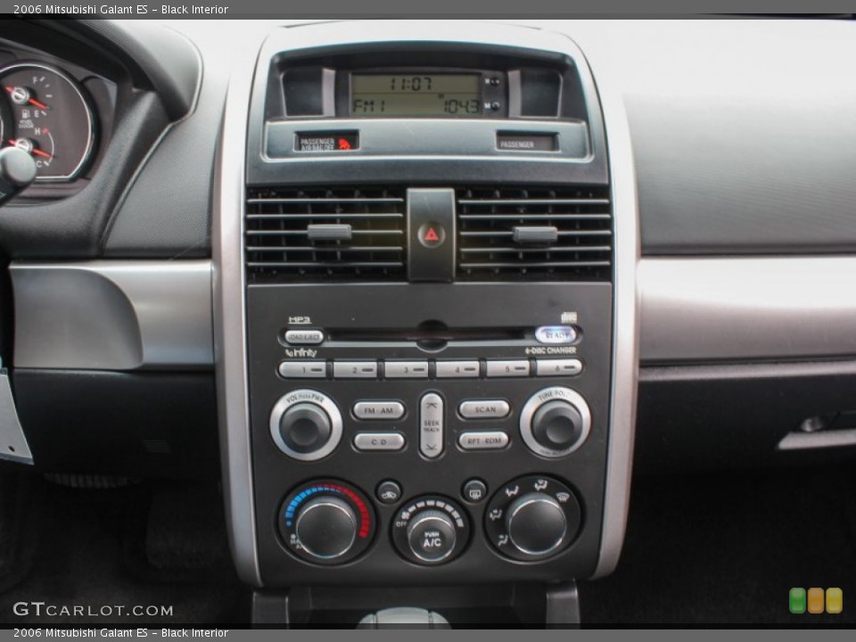 Black Interior Controls for the 2006 Mitsubishi Galant ES #83890783
