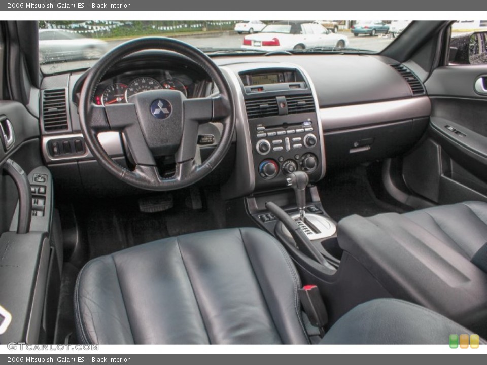 Black 2006 Mitsubishi Galant Interiors
