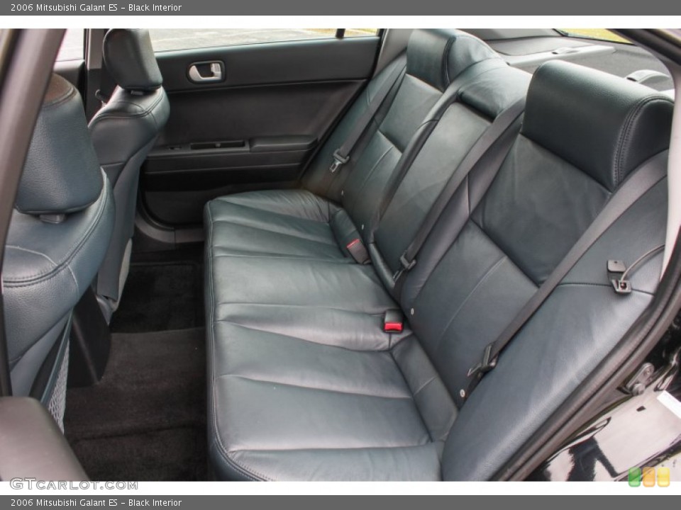 Black Interior Rear Seat for the 2006 Mitsubishi Galant ES #83890903