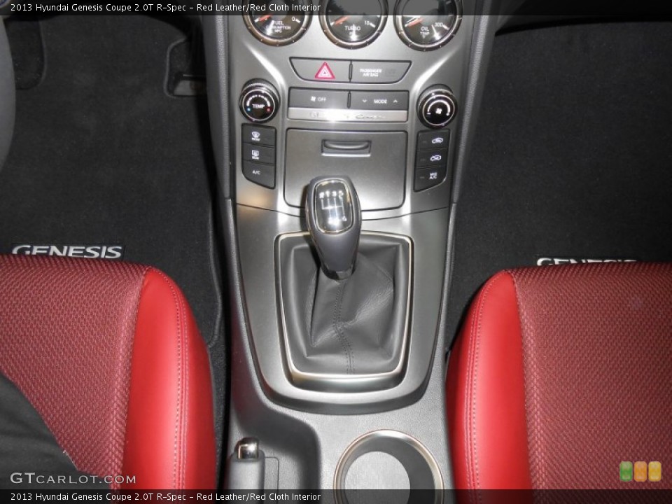 Red Leather/Red Cloth Interior Transmission for the 2013 Hyundai Genesis Coupe 2.0T R-Spec #83890909