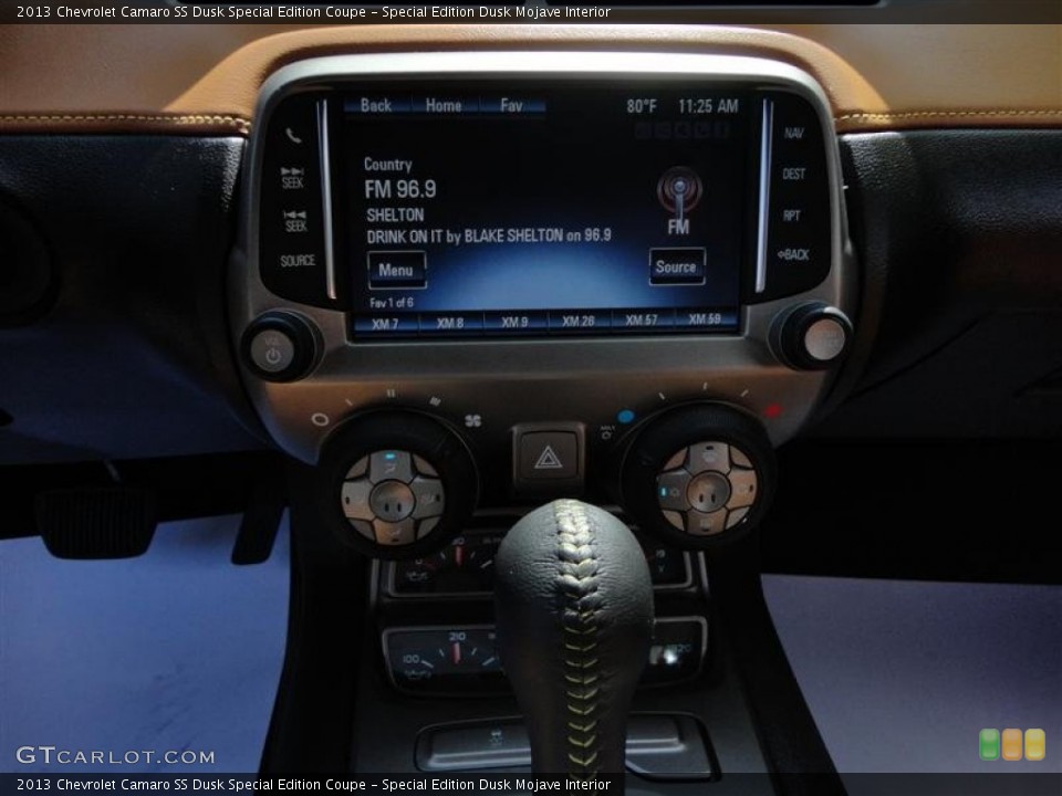 Special Edition Dusk Mojave Interior Controls for the 2013 Chevrolet Camaro SS Dusk Special Edition Coupe #83891929