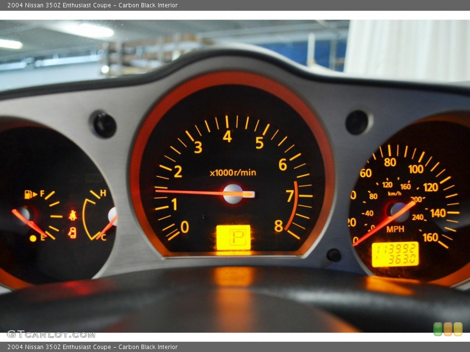 Carbon Black Interior Gauges for the 2004 Nissan 350Z Enthusiast Coupe #83897998