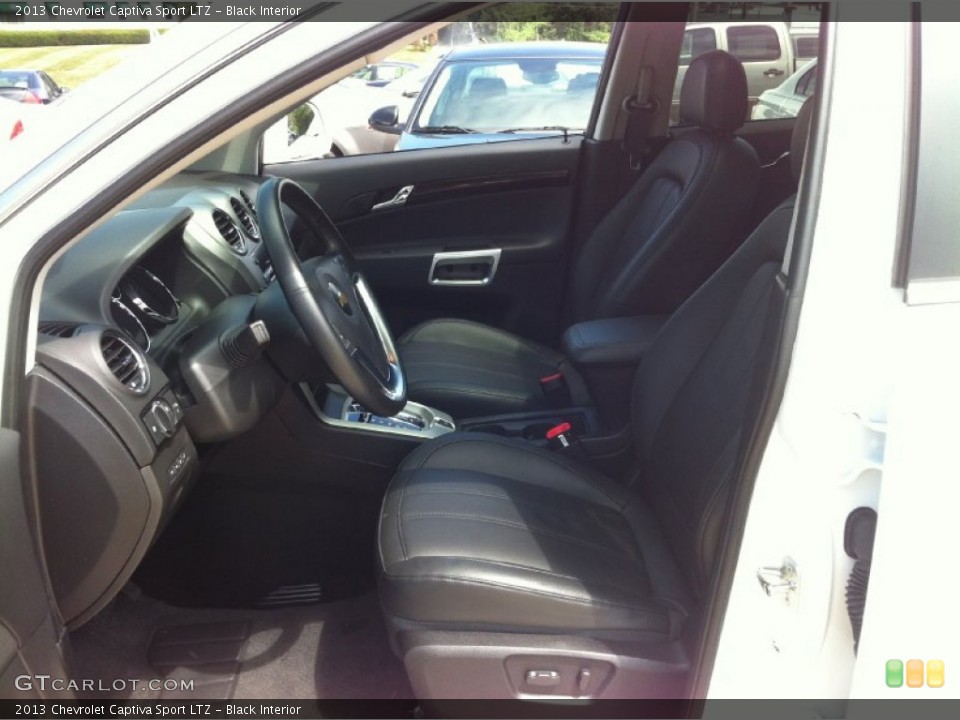 Black Interior Front Seat for the 2013 Chevrolet Captiva Sport LTZ #83901040