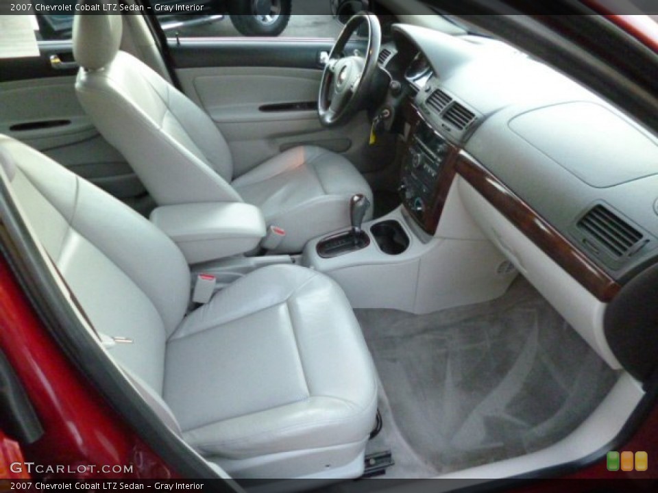 Gray Interior Photo for the 2007 Chevrolet Cobalt LTZ Sedan #83903962