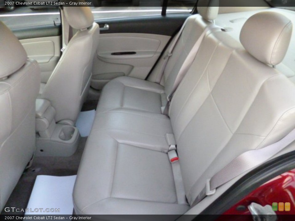 Gray Interior Rear Seat for the 2007 Chevrolet Cobalt LTZ Sedan #83904043