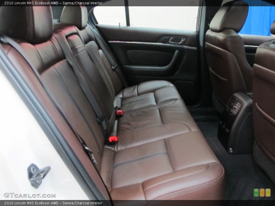 Sienna Charcoal Interior Rear Seat For The 2010 Lincoln Mks
