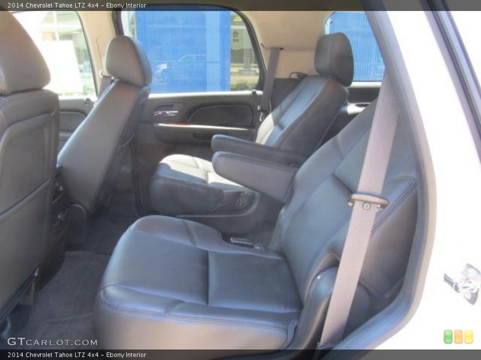 Ebony Interior Rear Seat for the 2014 Chevrolet Tahoe LTZ 4x4 #83912746
