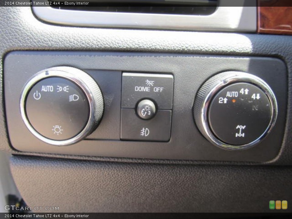 Ebony Interior Controls for the 2014 Chevrolet Tahoe LTZ 4x4 #83912854