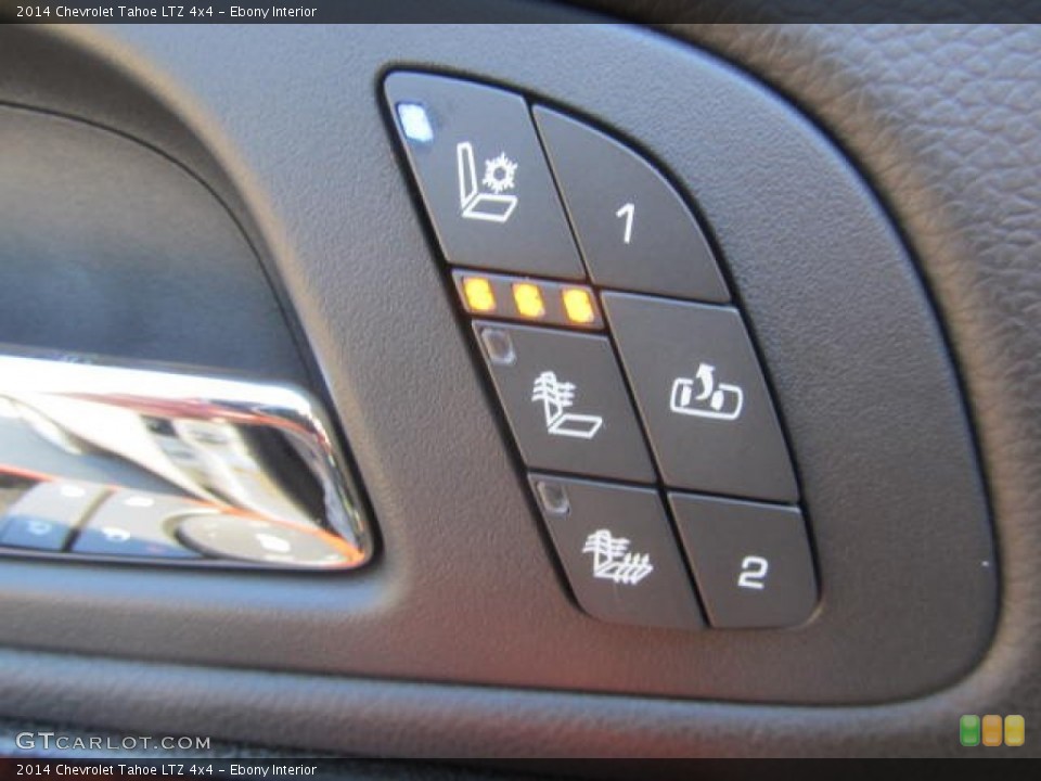 Ebony Interior Controls for the 2014 Chevrolet Tahoe LTZ 4x4 #83912872