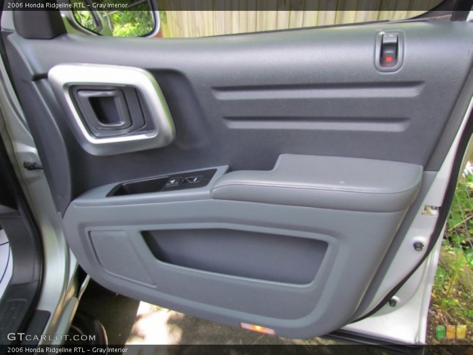 Gray Interior Door Panel for the 2006 Honda Ridgeline RTL #83915398