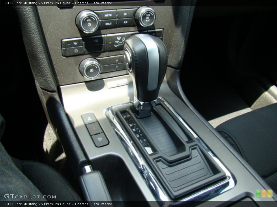 Charcoal Black Interior Transmission for the 2013 Ford Mustang V6 Premium Coupe #83916547