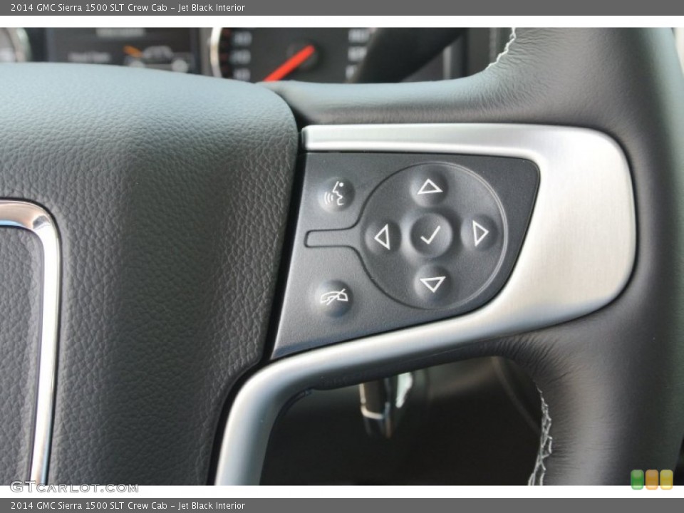 Jet Black Interior Controls for the 2014 GMC Sierra 1500 SLT Crew Cab #83918635