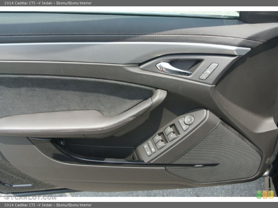 Ebony/Ebony Interior Door Panel for the 2014 Cadillac CTS -V Sedan #83919937