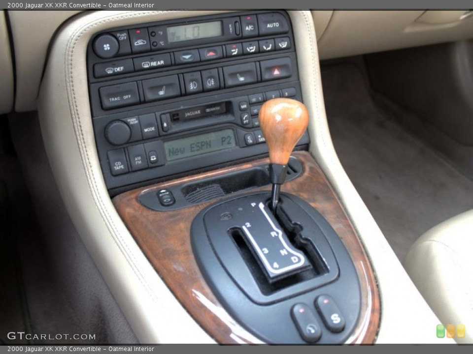Oatmeal Interior Transmission for the 2000 Jaguar XK XKR Convertible #83927886