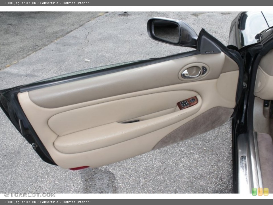 Oatmeal Interior Door Panel for the 2000 Jaguar XK XKR Convertible #83928013