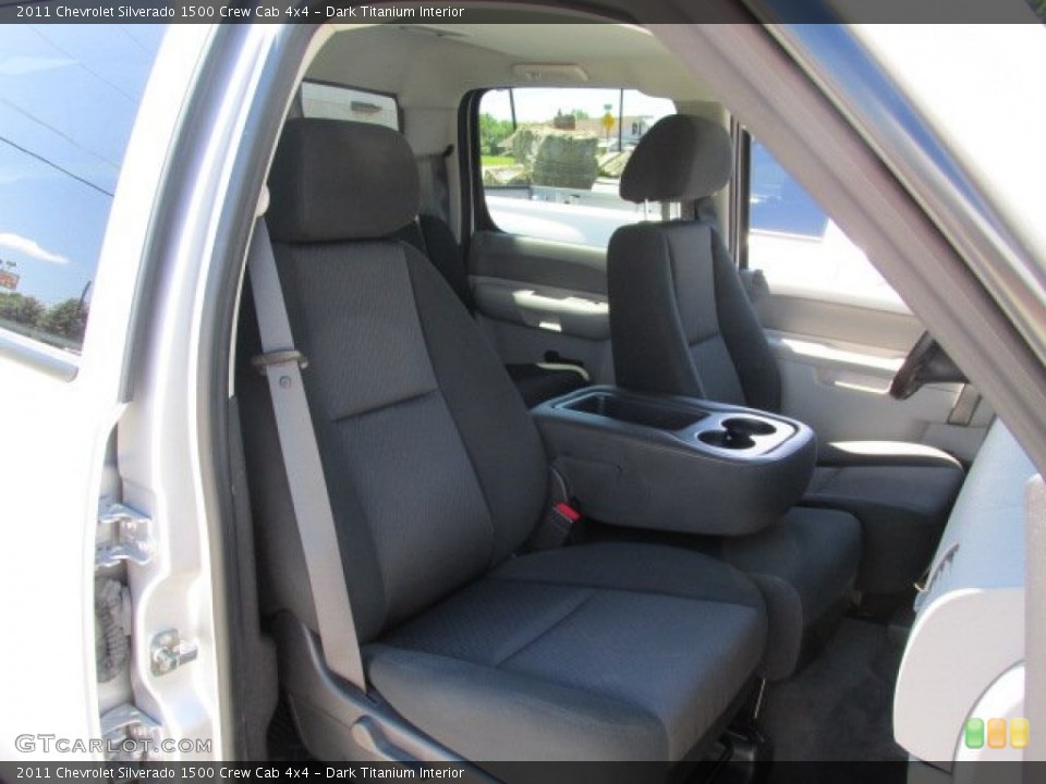 Dark Titanium Interior Front Seat for the 2011 Chevrolet Silverado 1500 Crew Cab 4x4 #83928759