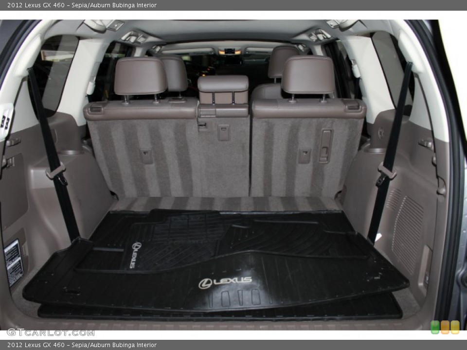 Sepia/Auburn Bubinga Interior Trunk for the 2012 Lexus GX 460 #83929912