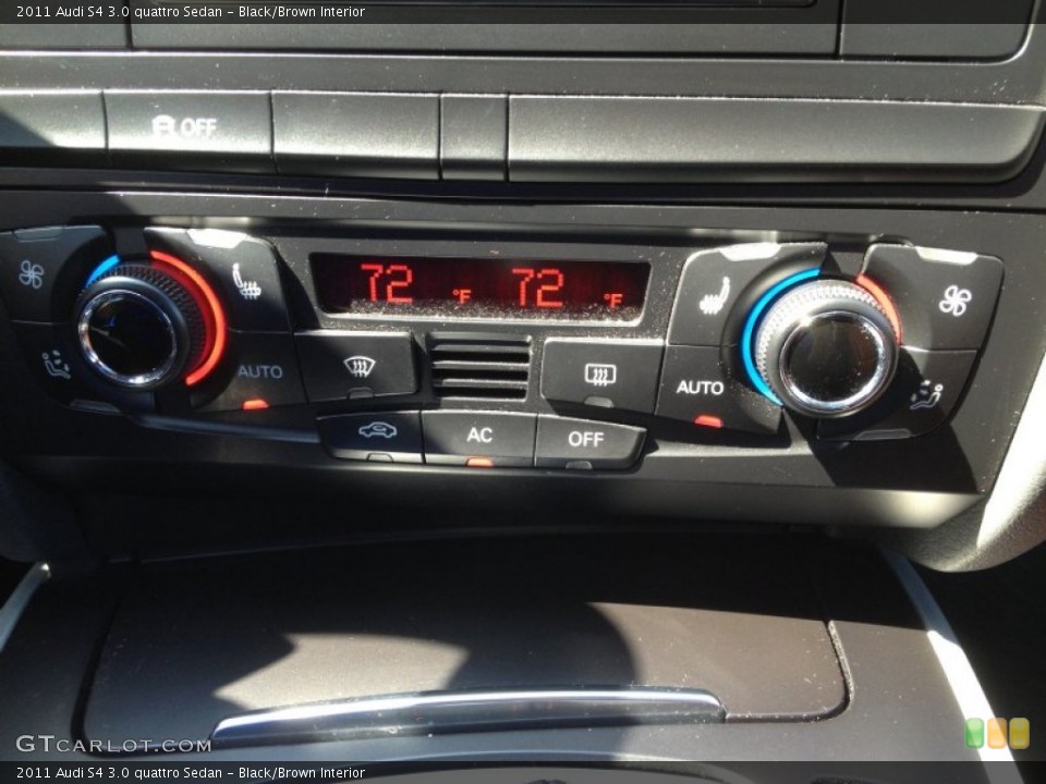 Black/Brown Interior Controls for the 2011 Audi S4 3.0 quattro Sedan #83932657