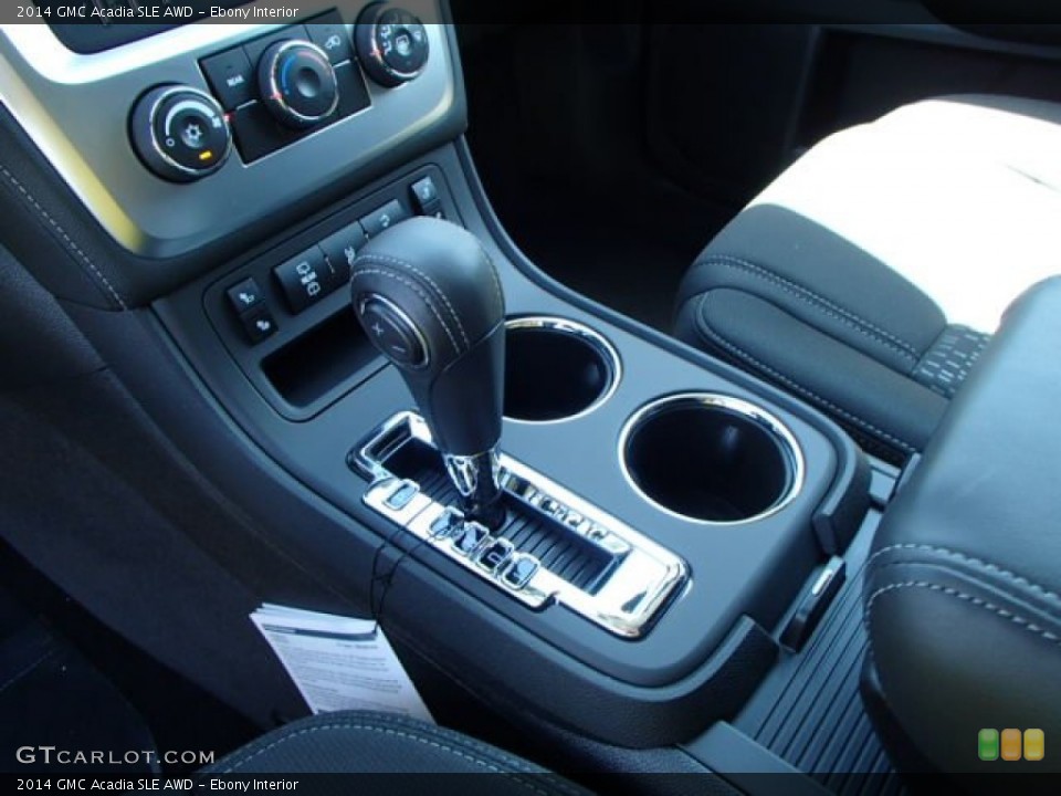 Ebony Interior Transmission for the 2014 GMC Acadia SLE AWD #83934724