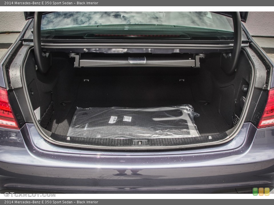 Black Interior Trunk for the 2014 Mercedes-Benz E 350 Sport Sedan #83935968