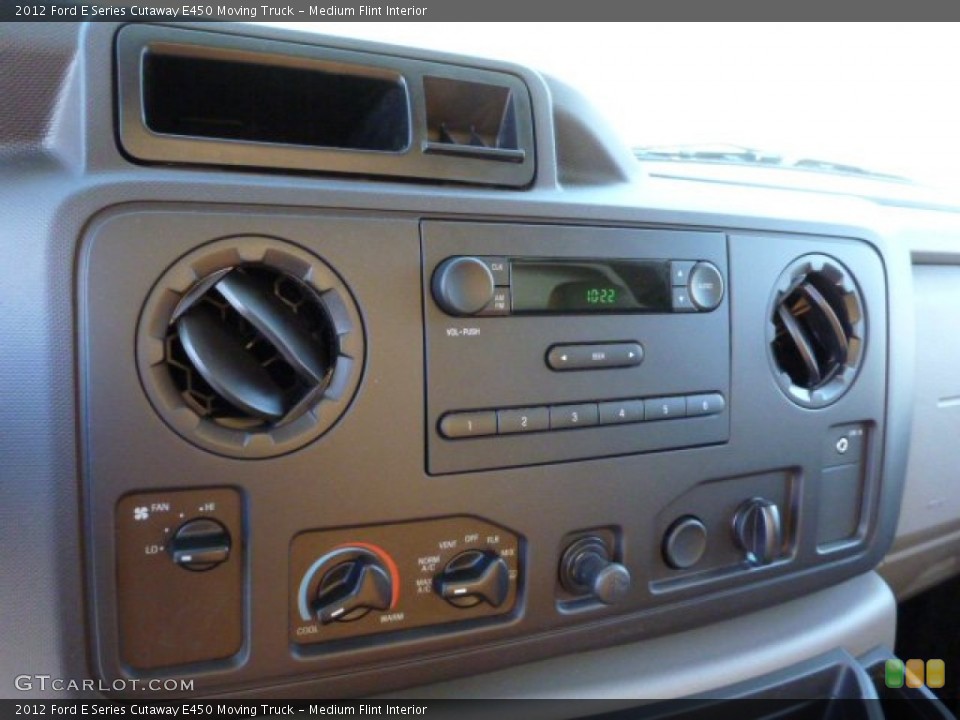 Medium Flint Interior Controls for the 2012 Ford E Series Cutaway E450 Moving Truck #83938009