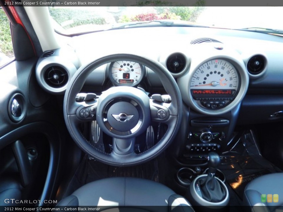 Carbon Black Interior Dashboard for the 2012 Mini Cooper S Countryman #83940166
