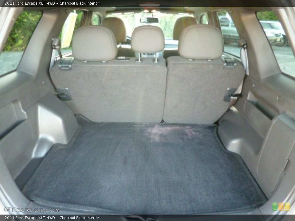 Charcoal Black Interior Trunk for the 2011 Ford Escape XLT 4WD #83940433