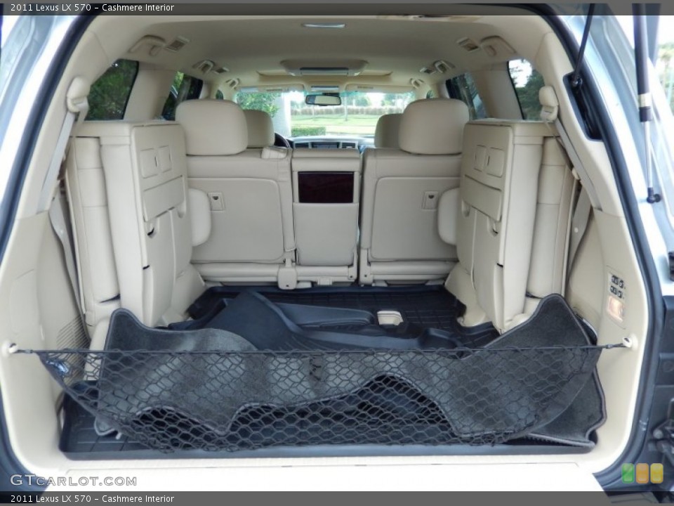 Cashmere Interior Trunk for the 2011 Lexus LX 570 #83942183
