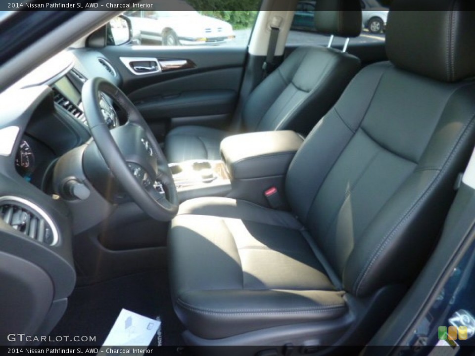 Charcoal Interior Front Seat for the 2014 Nissan Pathfinder SL AWD #83942533
