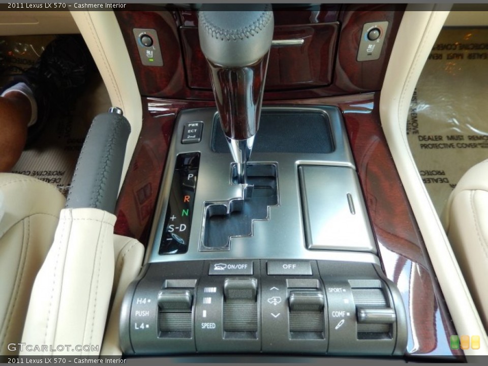 Cashmere Interior Transmission for the 2011 Lexus LX 570 #83942647