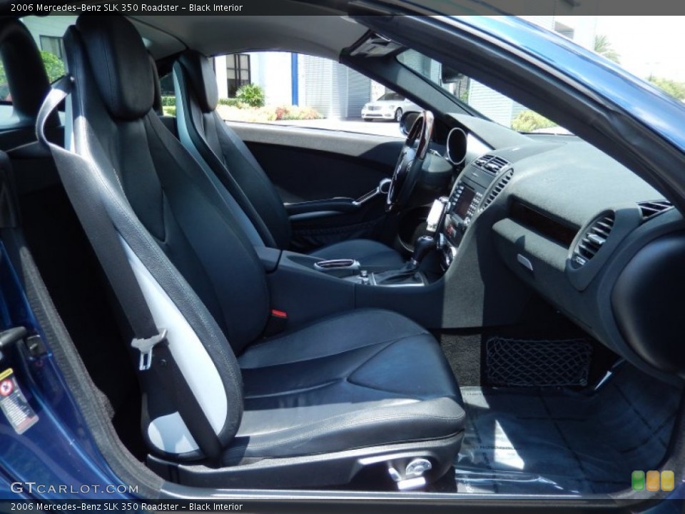 Black Interior Front Seat for the 2006 Mercedes-Benz SLK 350 Roadster #83946370