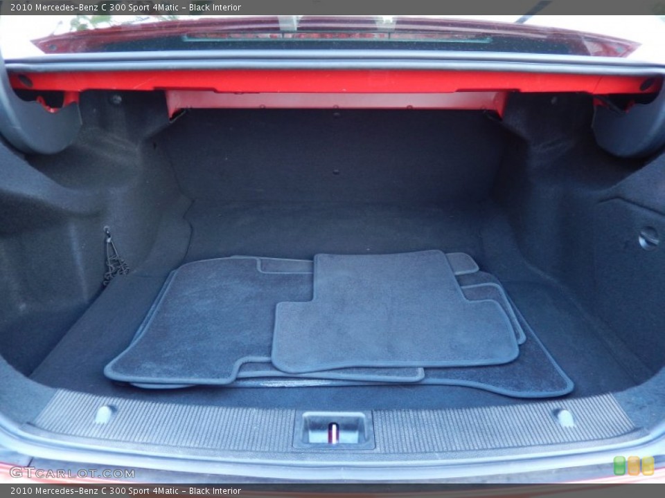 Black Interior Trunk for the 2010 Mercedes-Benz C 300 Sport 4Matic #83948014