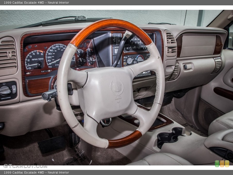 Neutral Interior Dashboard for the 1999 Cadillac Escalade 4WD #83950198