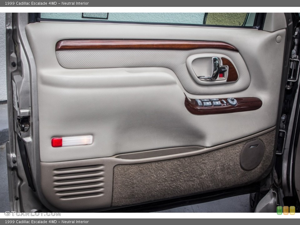 Neutral Interior Door Panel for the 1999 Cadillac Escalade 4WD #83950225
