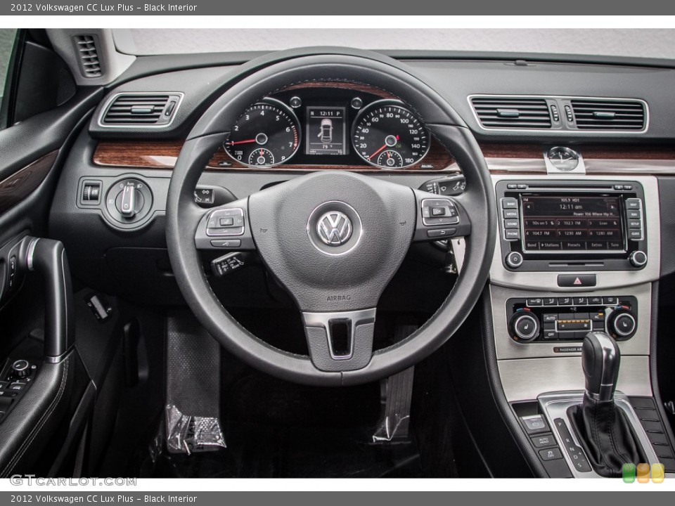 Black Interior Dashboard for the 2012 Volkswagen CC Lux Plus #83950669