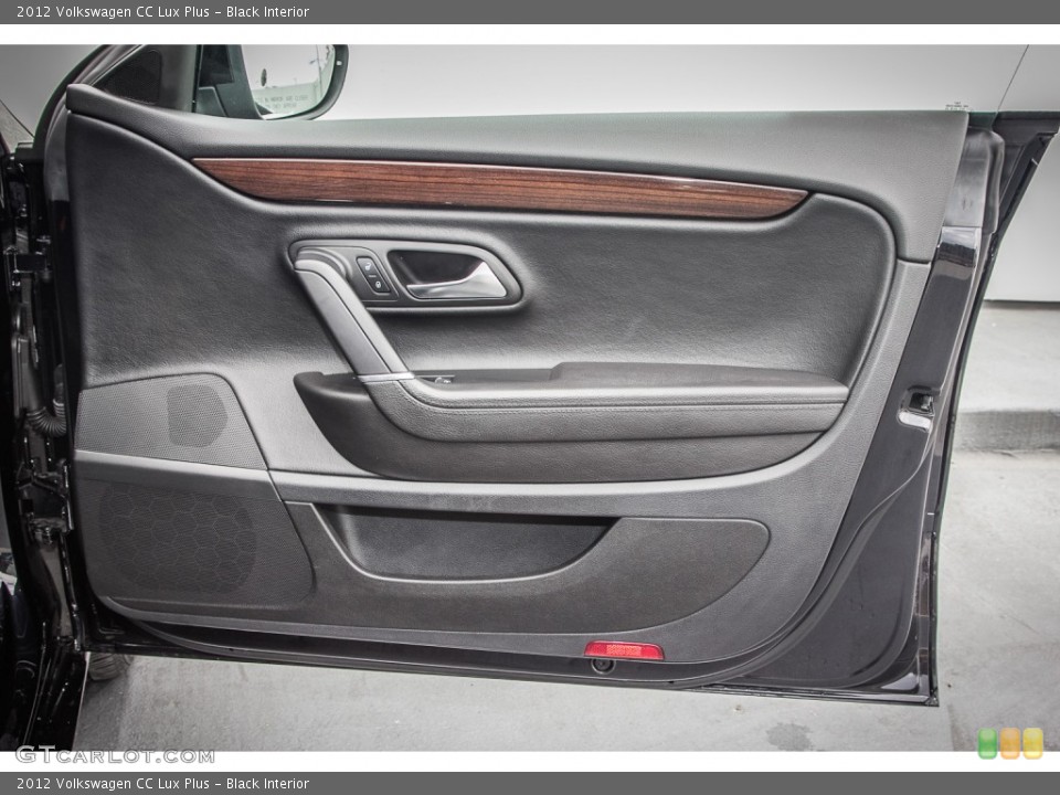 Black Interior Door Panel for the 2012 Volkswagen CC Lux Plus #83951263