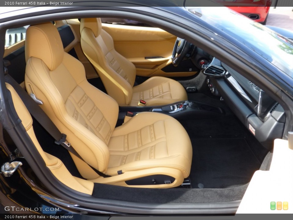 Beige Interior Front Seat for the 2010 Ferrari 458 Italia #83952988